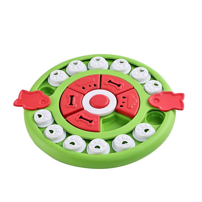 Dog Puzzle Toys Slow Feeder Interactive Increase IQ Food Dispenser Non-Slip Slowly Eating Bowl Cat Dogs Food Games