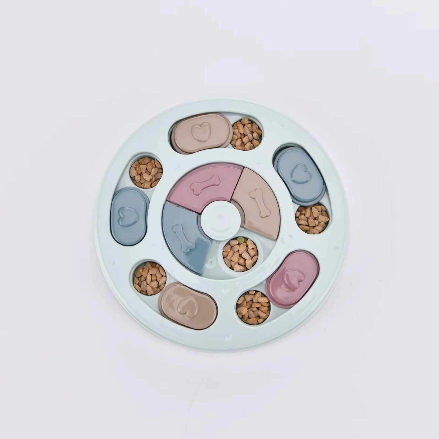 Dog Puzzle Toys Slow Feeder Interactive Increase IQ Food Dispenser Non-Slip Slowly Eating Bowl Cat Dogs Food Games