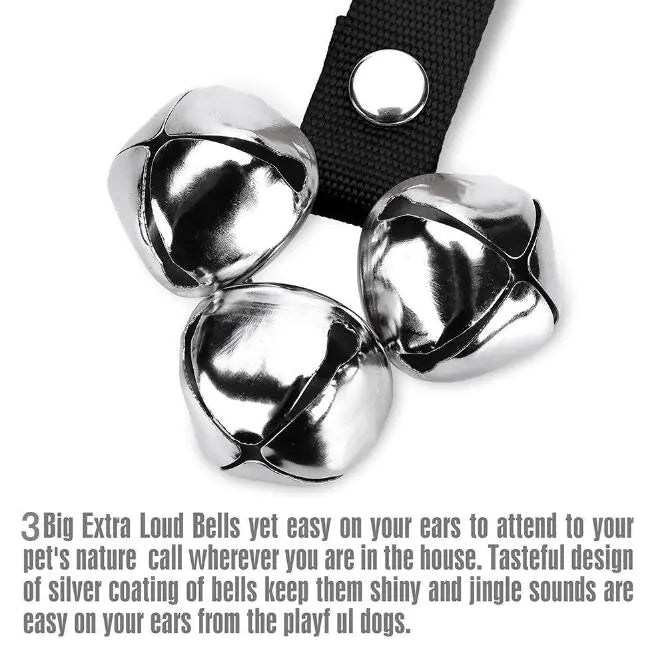 Pet Doorbell Training Bell with Leash Attachment