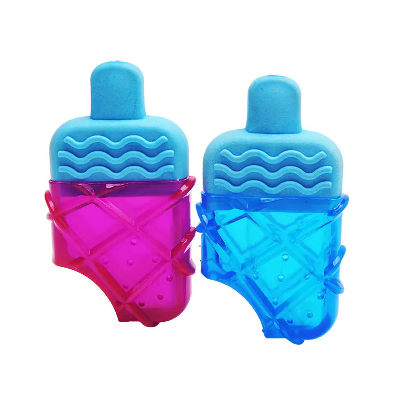 Icy Dog Bite-Resistant Molar Toy Ball for Summer