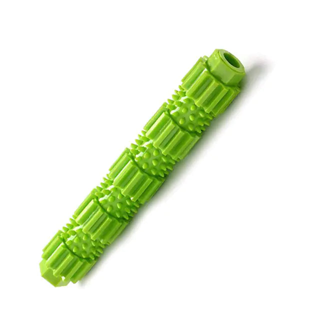 Durable Soft Rubber Dog Chew Toothbrush and Cleaning Toy