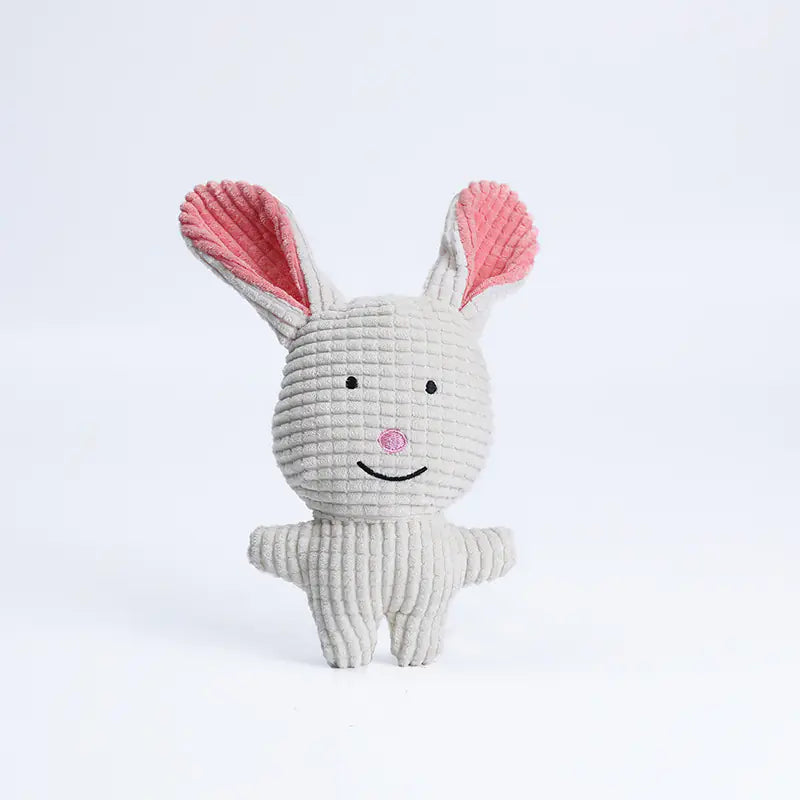 Durable Chew Dog Toys - Cartoon Plush Pet Toys
