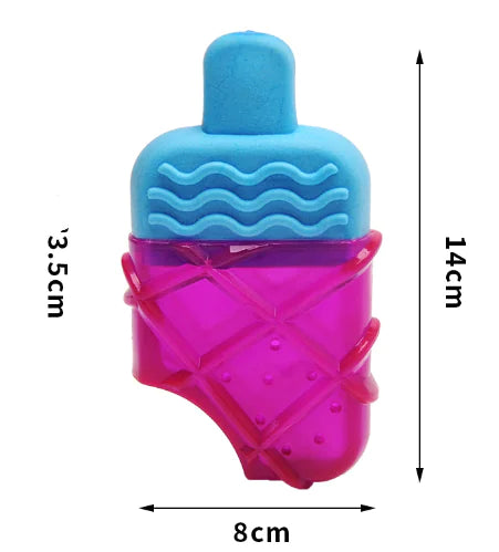 Icy Dog Bite-Resistant Molar Toy Ball for Summer
