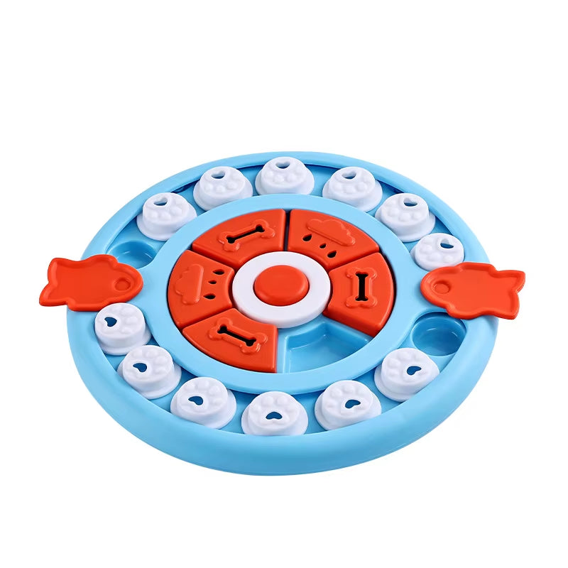 Dog Puzzle Toys Slow Feeder Interactive Increase IQ Food Dispenser Non-Slip Slowly Eating Bowl Cat Dogs Food Games