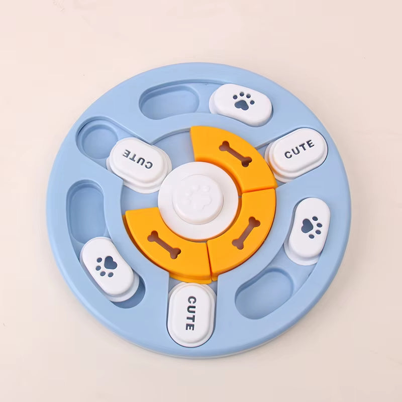 Dog Puzzle Toys Slow Feeder Interactive Increase IQ Food Dispenser Non-Slip Slowly Eating Bowl Cat Dogs Food Games