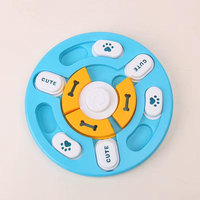 Dog Puzzle Toys Slow Feeder Interactive Increase IQ Food Dispenser Non-Slip Slowly Eating Bowl Cat Dogs Food Games