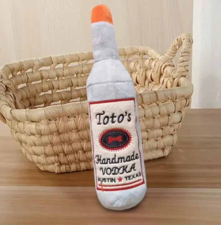 Chew & Chug Vodka Bottle Toy