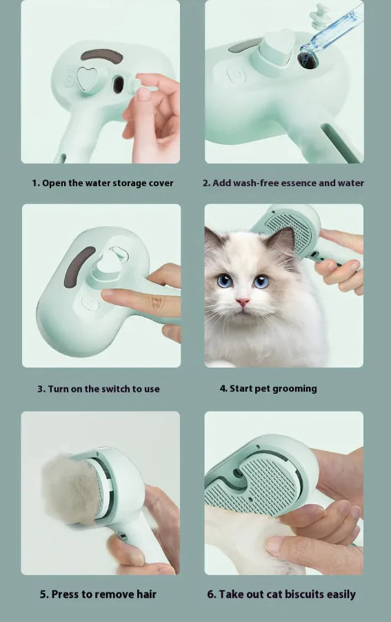 Pet Grooming Spray Comb