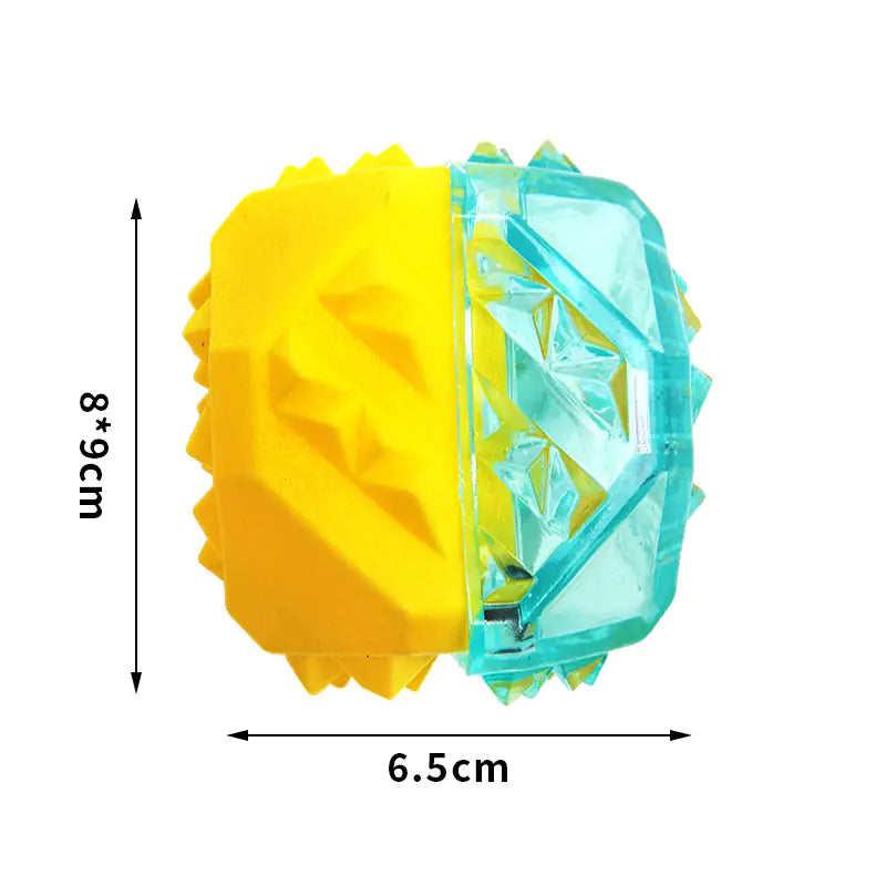 Icy Dog Bite-Resistant Molar Toy Ball for Summer