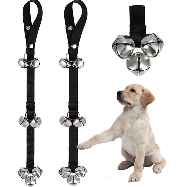 Pet Doorbell Training Bell with Leash Attachment