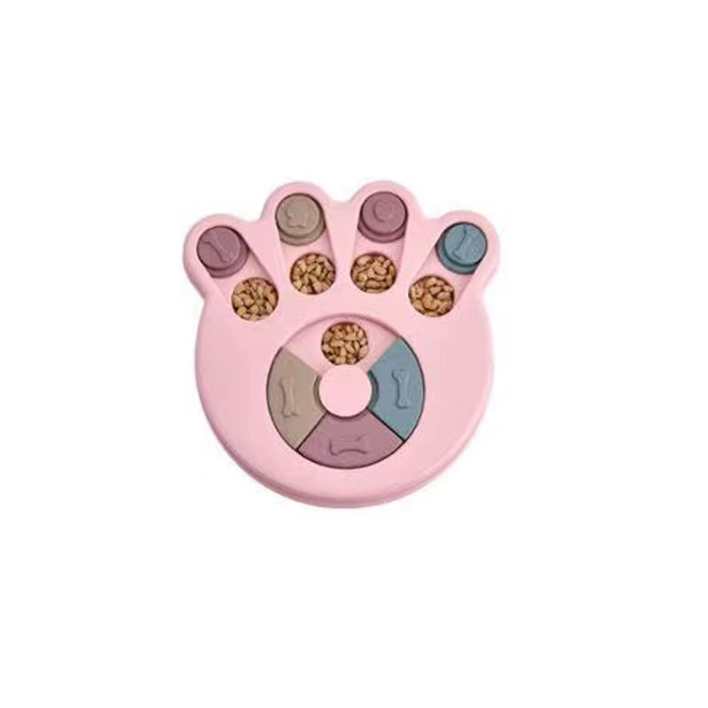 Dog Puzzle Toys Slow Feeder Interactive Increase IQ Food Dispenser Non-Slip Slowly Eating Bowl Cat Dogs Food Games