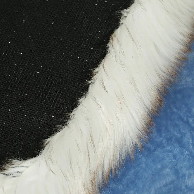 Pet Dog Supplies Faux Fur Thick Dog Mat for Large Dogs