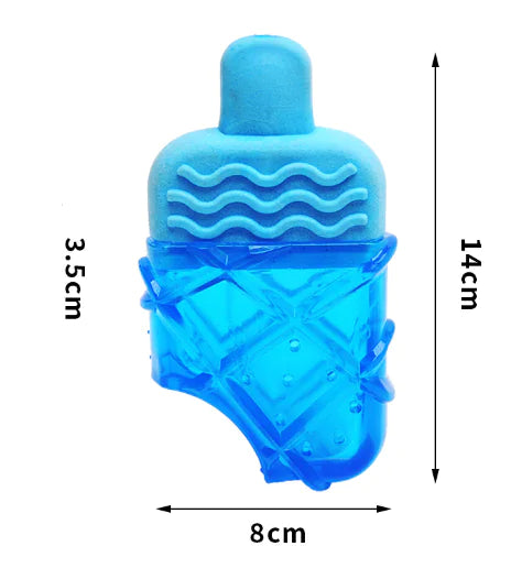 Icy Dog Bite-Resistant Molar Toy Ball for Summer