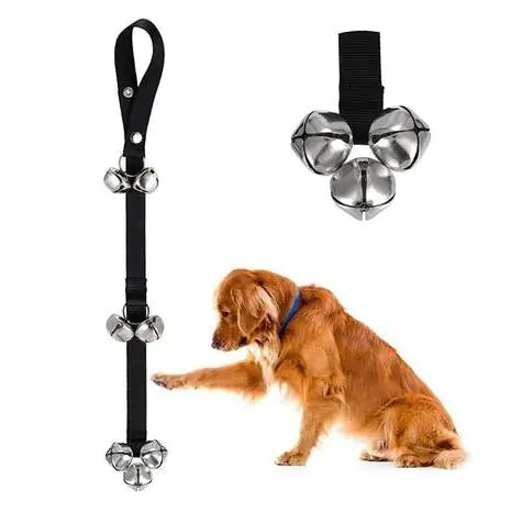 Pet Doorbell Training Bell with Leash Attachment